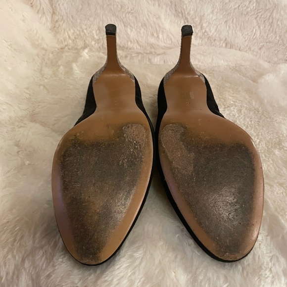 Coach black suede snake skin booties - Picture 9 of 10